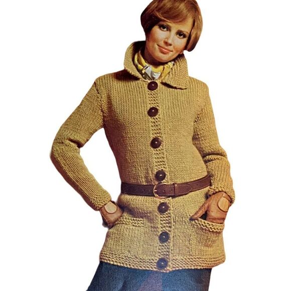 Vintage McCall's Knitting Book #5 Step-By-Step Instructions 65 Patterns 1960's - Picture 6 of 7